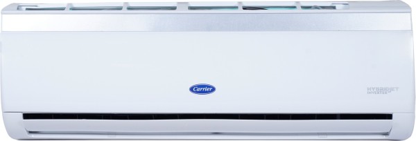 poster and detail of CARRIER 1 Ton 5 Star Split Inverter AC with Wi-fi Connect  - White at index 1