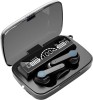 MAHAVEER TRADERS M19 TWS Bluetooth 5.1 Wireless Earbuds With 2200 mAh Power Bank (True Wireless) Bluetooth Headset 