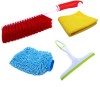 Utkarsh Combo Of Hard & Long Bristles Plastic Carpet Brush, Multi Purpose Microfiber Home Office Car Bike Vehicle Washing Cleaning Hand Glove Mitts, Super Clean Polish Towel Wet & Dry Microfiber Cleaning Cloth And Window Non Scratch Glass Wiper Cleaner For Office Car Windshield Windscreens Kitchen Glove, Cleaning Brush Cleaning Brush 