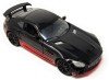 Quasar 1:32 Scale Model Mercedes Benz AMG GT Super Sports car Metal Body with Light and Sound Open Doors Pull Alloy Toy (Multicolor, Pack of: 1) (Black, Red ) 