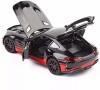Quasar 1:32 Scale Model Mercedes Benz AMG GT Super Sports car Metal Body with Light and Sound Open Doors Pull Alloy Toy (Multicolor, Pack of: 1) (Black, Red, Pack of: 1) 