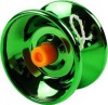 KPAK High Gloss Metal YoYo Diecast Speed Spinner Toy 778 (Green) Three Finger Yoyo Glove 
