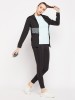 Clovia Full Sleeve Self Design Women Jacket 