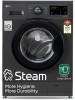 LG 9 kg 5 Star with Steam, Inverter Direct Drive, 6 Motion Direct Drive, Touch Panel and 1400 RPM Fully Automatic Front Load Washing Machine with In-built Heater Black 