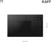 image of Kaff 28 L Built-in Convection & Grill Microwave Oven at index 11