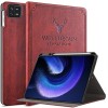Proelite Flip Cover for Xiaomi Mi Pad 6 11 inch Tablet with Pen Holder [Auto Sleep Wake Function], Wine Red 