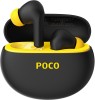 POCO Pods with 30 Hour Playback, 12mm Drivers, 60ms Latency, Fast Charging & ENC Bluetooth Headset 