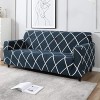 TEX-RO Polyester Checkered Sofa Cover 