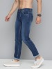 image of HERE&NOW Slim Men Dark Blue Jeans at index 11