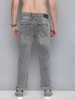 image of HERE&NOW Regular Men Dark Grey Jeans at index 11