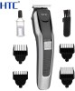 JIA ENTERPRISES Professional AT-538 Rechargeable Hair Clipper Shaver Beard Hair Trimmer J23 Trimmer 45 min  Runtime 4 Length Settings Black 
