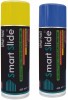 SMART SLIDE Yellow & Blue Multipurpose Color Spray Paint Can for Cars / Bikes / Furniture / Plastic / Wood / Glass Lemon Yellow, Blue Spray Paint 400 ml 