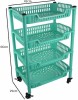 image of venimall Plastic Kitchen Trolley at index 11