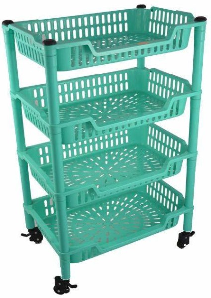 poster of venimall Plastic Kitchen Trolley at index 1
