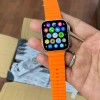 TechFusion TechFusion New T800 Ultra Smartwatch Smartwatch Orange Strap, Free Size 