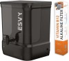 Noir Aqua ESVY Premium RO Water Purifier For Home with B12 Alkaline Filter + Pre Filter 9 L RO + UV + UF + TDS + Alkaline Water Purifier 