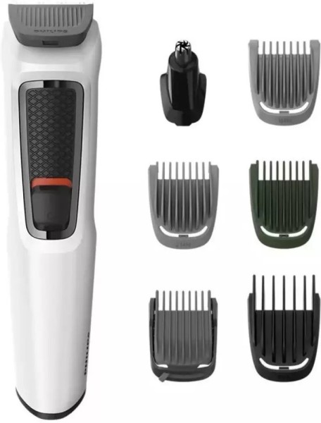 poster and detail of PHILIPS MG3721/77 Cordless Multi-Grooming 7-in-1 for Face-Hair-Body-Nose Trimmer 60 min  Runtime 1 Length Settings at index 1