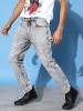 image of Mast & Harbour Slim Men Dark Grey Jeans at index 31