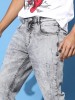 image of Mast & Harbour Slim Men Dark Grey Jeans at index 41