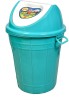 mastBus 1Pc Plastic Dustbin Big Size 60 litres with LID Extra Large for Home and Kitchen, Restaurant, Apartments, Mess, Canteen, Office, Outdoor Garden, Society, Hospital for Dry Wet Garbage Waste Plastic Dustbin Green 