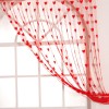 Utkarsh 214 cm (7 ft) Net, Polyester Semi Transparent Long Door Curtain Single Curtain 