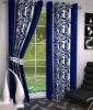 Cresset 213 cm (7 ft) Polyester Semi Transparent Door Curtain (Pack Of 2) 