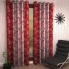 Cresset 153 cm (5 ft) Polyester Room Darkening Window Curtain (Pack Of 2) 