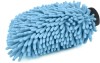 image of GTC Microfibre Microfiber Chenille & Glass Cloth Mitt, 1 Piece -Sky Blue Wet and Dry Glove at index 11