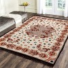 Zesture Brown Cotton Carpet 4 ft,  X 6 ft, Rectangle 