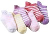 MOMISY Baby Boys & Baby Girls Striped Ankle Length Pack of 6 