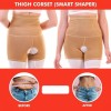 image of KREVETY High Waist Belly and Thigh Body Shapewear Thigh Corset Underwear Tummy Tucker Back / Lumbar Support at index 31