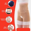image of KREVETY High Waist Belly and Thigh Body Shapewear Thigh Corset Underwear Tummy Tucker Back / Lumbar Support at index 41