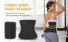 image of Hinmin Waist Trainer for Women Sauna Belt Tummy Wrap Plus Size Snatch Me Up Bandage Abdominal Belt at index 41