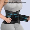image of Wearslim Adjustable Flexible Waist Trainer Trimmer Belt, Back Brace Lumbar Support Belt Back / Lumbar Support at index 41