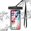 ATSolutions Pouch for Smarts Phones, Under Water use, Rain Safety Our Samrat phone Black, Pack of: 1 