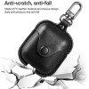 image of KHR Pouch for boAt Airdopes 161 Cover Leather Storage Bag Earphone Cover with Keychain at index 21