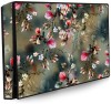 Wacky 43 Inch Led TV Cover Waterproof with Transparent Polyethene Layer for 43 inch Thomson, KODAK, Sony, Samsang, Mi Led TV Cover  - Led-43-K-Gry-Pnk-FL 