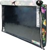 image of Cresset 43 Inch Led TV Cover Waterproof with Transparent Polyethene Layer for 43 inch Thomson, KODAK, Sony, Samsang, Mi Led TV Cover  - Led-Cr-43-K-Gry-Pnk-FL at index 11