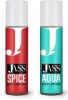 JASS 135ML SPICE AND AQUA BODY SPRAY ( PACK OF 2 ) Body Spray  -  For Men & Women 