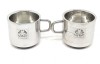 Nyra stainless steel double wall cup for Tea and Coffee |Mini Cups Stainless Steel Coffee Mug 