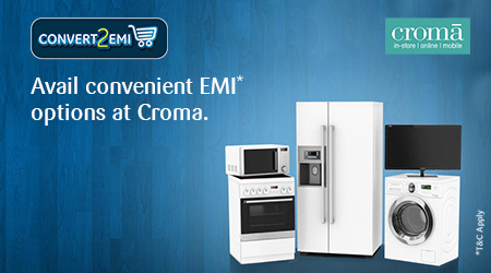 SBI credit card deals and discounts Exclusive EMI offer on your SBI Card at nearest Croma store,April 2024offers on sbi credit cards 