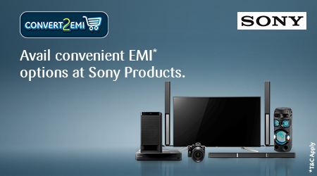 SBI credit card deals and discounts Exclusive EMI offer on your SBI Card at nearest Sony store,April 2024offers on sbi credit cards 